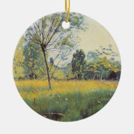Die goldene Wiese (von Ferdinand Hodler) Keramik Ornament