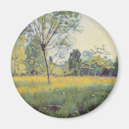 Die goldene Wiese (von Ferdinand Hodler) Magnet