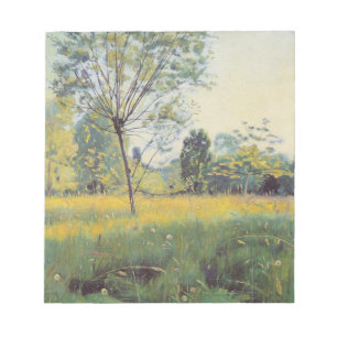 Die Goldene Wiese (von Ferdinand Hodler) Notizblock