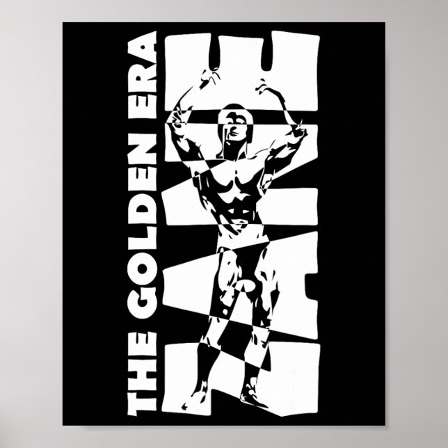 Die Goldene Zane-Bodybuilding Poster (Vorne)