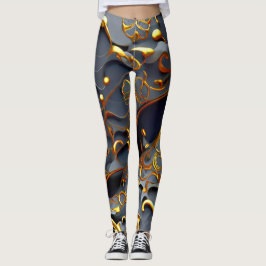 Die goldenen, arabischen Leggings