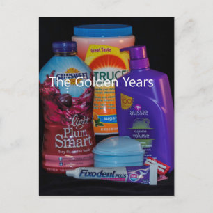 Die goldenen Jahre Postkarte