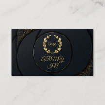 Die goldenen Punkte im schwarzen Kreis