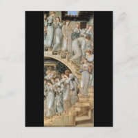 Die goldenen Treppen, Sir Edward Burne-Jones Postc