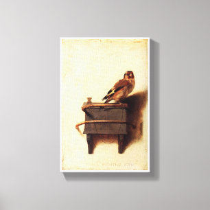 Die Goldfinch von Carel Fabritius Leinwanddruck