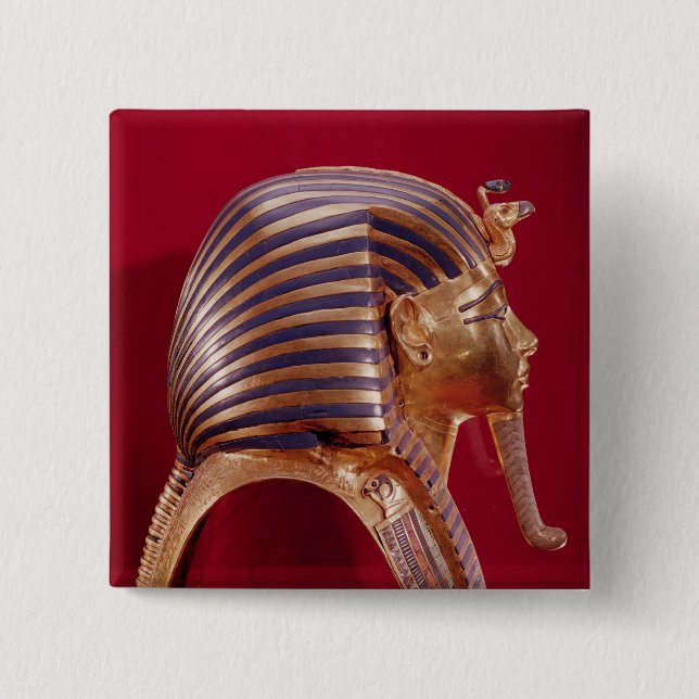 Die Goldmaske, vom Schatz von Button (Vorderseite)