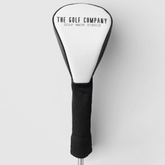 Die Golf Company Simplistic Driver Cover. Golf Headcover