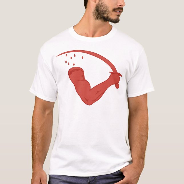 Die Goliad Flagge T-Shirt (Vorderseite)