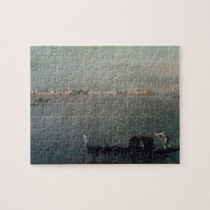 Die Gondel auf der Lagune Puzzle