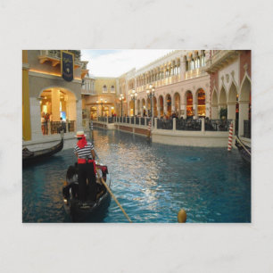 Die Gondola-Postkarte Postkarte