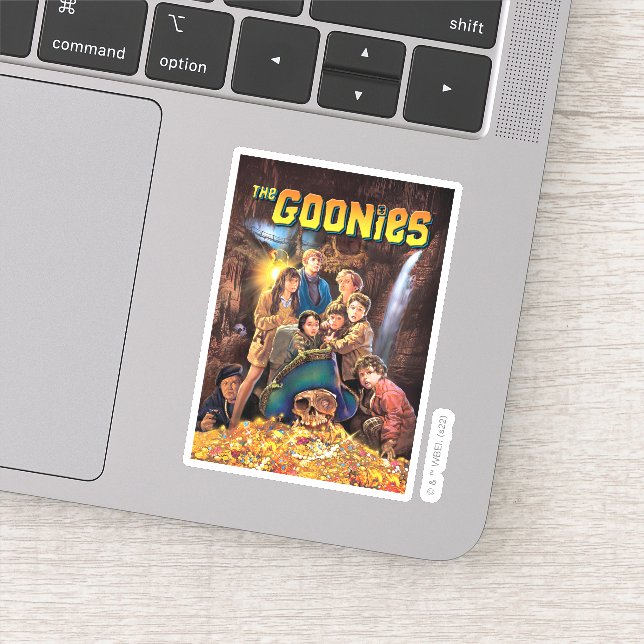 Die Goonies ein Mit Augen Schatz von Willy Aufkleber (Detail)
