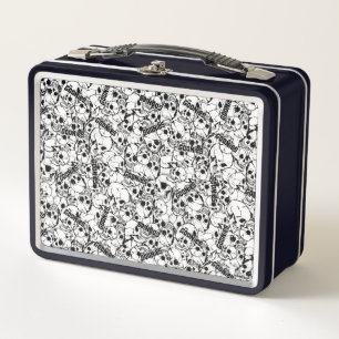 Die Goonies ein Mit Augen Willy Skull-Muster Metall Brotdose