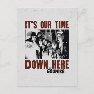 Die Goonies "Es ist unsere Zeit hier unten" Postkarte