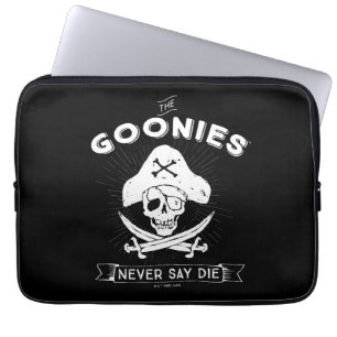 Die Goonies "Niemals sagen Die Piraten-Abzeichen Laptopschutzhülle