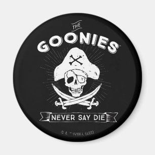 Die Goonies "Niemals sagen Die Piraten-Abzeichen Magnet
