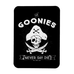 Die Goonies "Niemals sagen Die Piraten-Abzeichen Magnet
