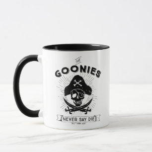 Die Goonies "Niemals sagen Die Piraten-Abzeichen Tasse
