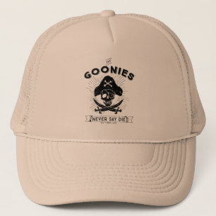 Die Goonies "Niemals sagen Die Piraten-Abzeichen Truckerkappe