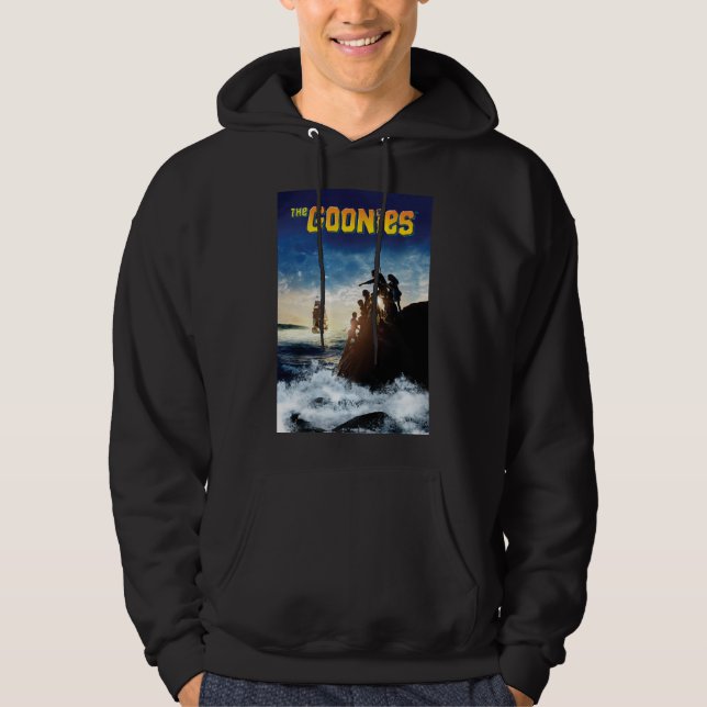 Die Goonies Pirate Schiff Theatrische Kunst Hoodie (Vorderseite)