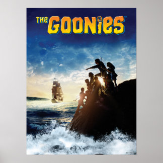 Die Goonies Pirate Schiff Theatrische Kunst Poster