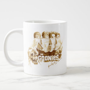 Die Goonies Pirate Schiff Wasserfarbe Grafik Jumbo-Tasse