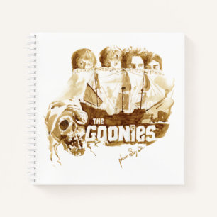 Die Goonies Pirate Schiff Wasserfarbe Grafik Notizbuch