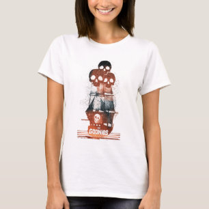 Die Goonies Pirate Ship Silhouette Graphic T-Shirt