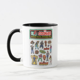 Die Goonies Retro Aufkleber Blatt Grafik Tasse