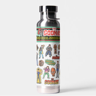 Die Goonies Retro Aufkleber Blatt Grafik Trinkflasche