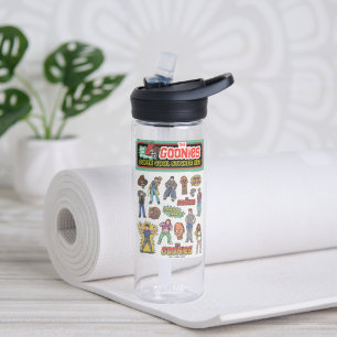 Die Goonies Retro Aufkleber Blatt Grafik Trinkflasche