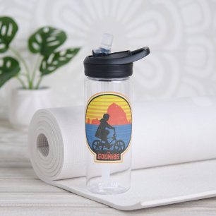 Die Goonies Retro Mikey Riding Bike Grafik Trinkflasche