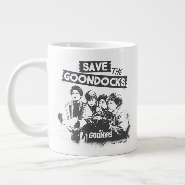 Die Goonies "Rettete die Ziegenanken" Jumbo-Tasse (Links)