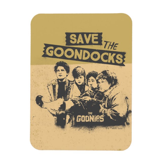 Die Goonies "Rettete die Ziegenanken" Magnet (Vertikal)