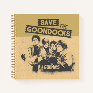 Die Goonies "Rettete die Ziegenanken" Notizbuch