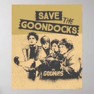 Die Goonies "Rettete die Ziegenanken" Poster