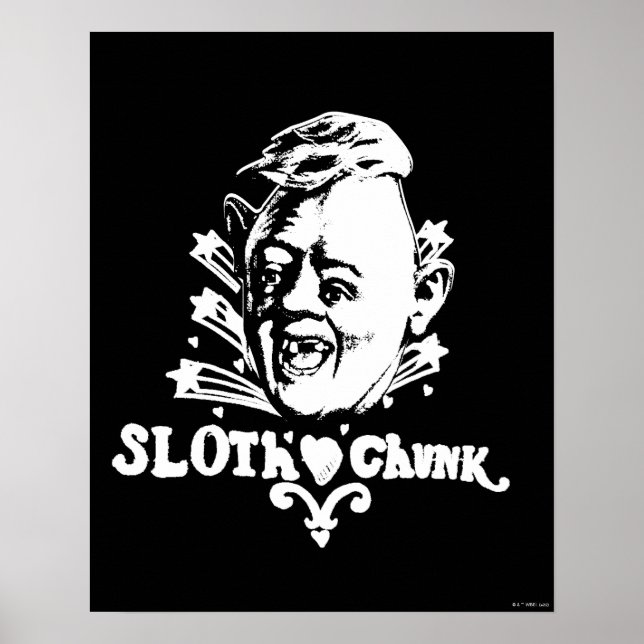 Die Goonies "Sloth-Kristall" Poster (Vorne)