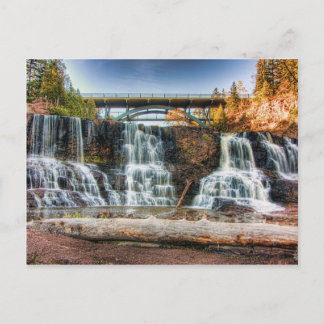Die Gooseberiefälle Postkarte