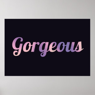 Die Gorgeous Edition Poster