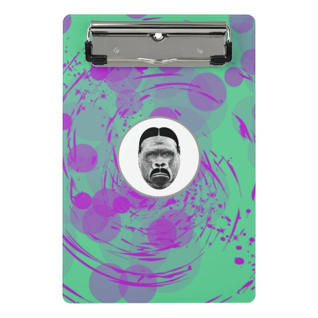 Die Gorilla Mini-Zwischenablage Mini Klemmbrett (Vorderseite)