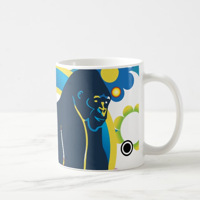 Die Gorilla-Tasse Tasse (Rechts)