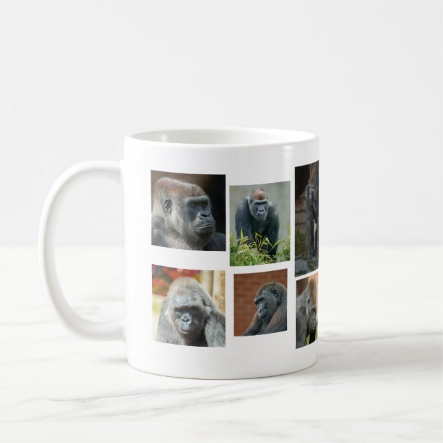 Die Gorilla-Truppe Kaffeetasse (Links)