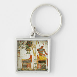 Die Götter Osiris und Atum, vom Grab von Schlüsselanhänger