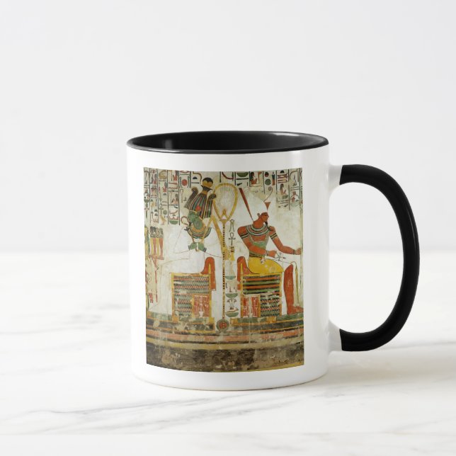 Die Götter Osiris und Atum, vom Grab von Tasse (Rechts)