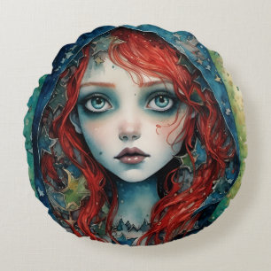 Die gottesfürchtige Brücke Rundes Kissen