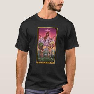 Die Göttin Aphrodite die Tarot-Karte Pagan Hexe T-Shirt