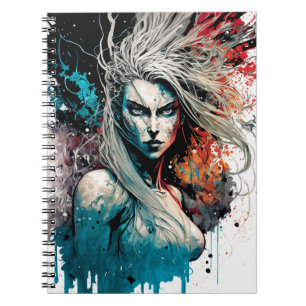 Die Göttin der Liebe Spiral-Notebook Notizblock