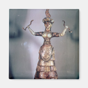 Die Göttin der Serpente Magnet