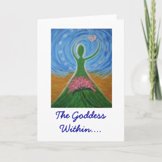 Die Göttin innerhalb Karte