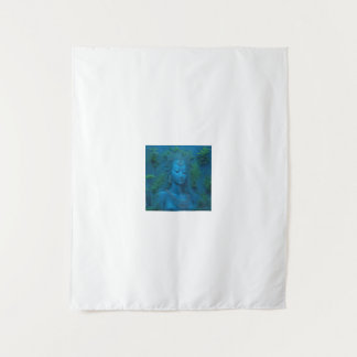 Die Göttin Ishtar im See des ewigen Lebens Wandteppich