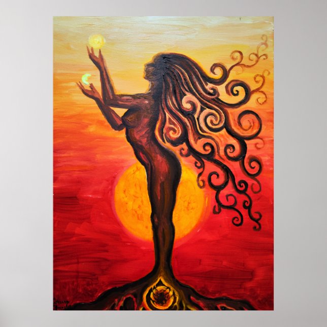 Die Göttin Poster (Vorne)